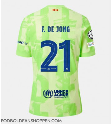 Barcelona Frenkie de Jong #21 Tredjetrøje 2024-25 Kortærmet